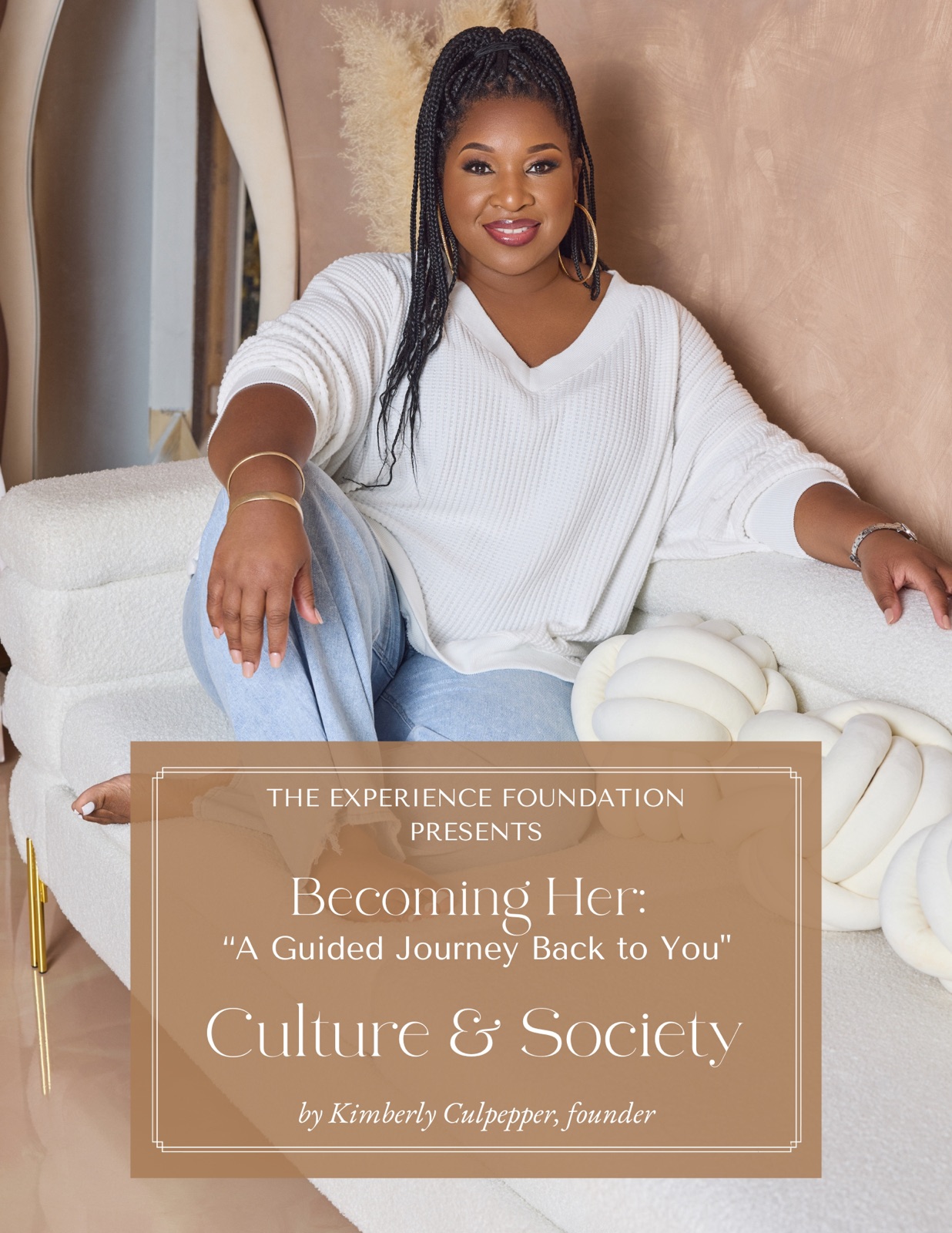 Becoming Her guided study guide cover by Kimberly Culpepper